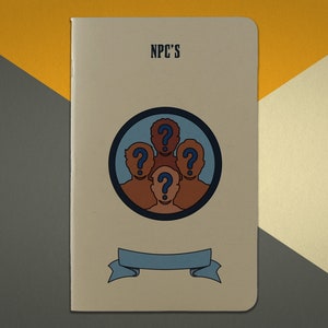 NPC&#39;s Notebook - Large Dungeons and Dragons 5e Campaign Journal