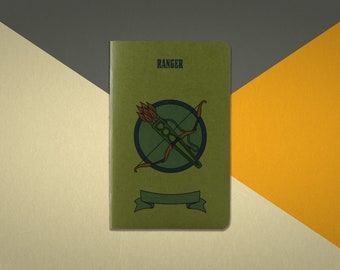 Ranger Notebook - Small Dungeons and Dragons 5e Character Journal