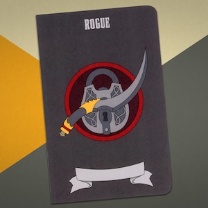 Rogue Notebook - Large Dungeons and Dragons 5e Character Journal