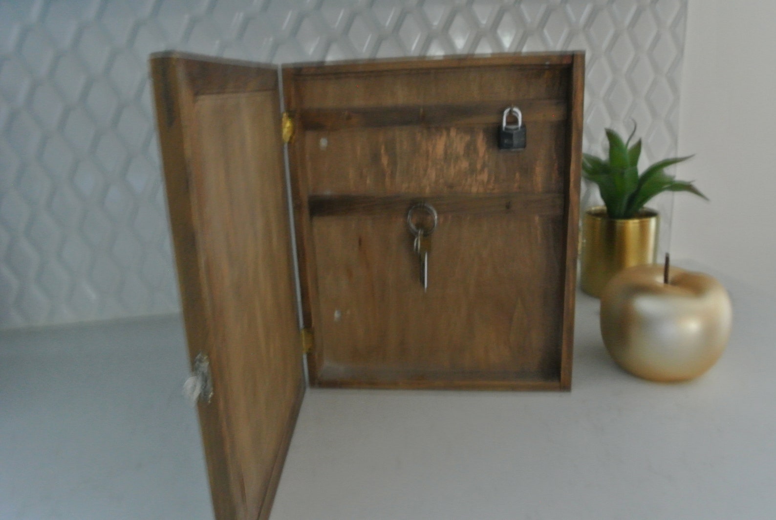 Wardrobe With Door Key Storage Etsy Norway
