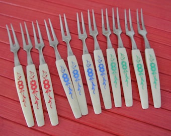 Cocktail forks - vintage