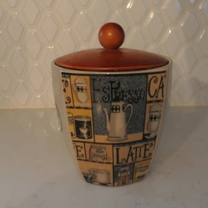 Porcelain Coffee Pot - Canister