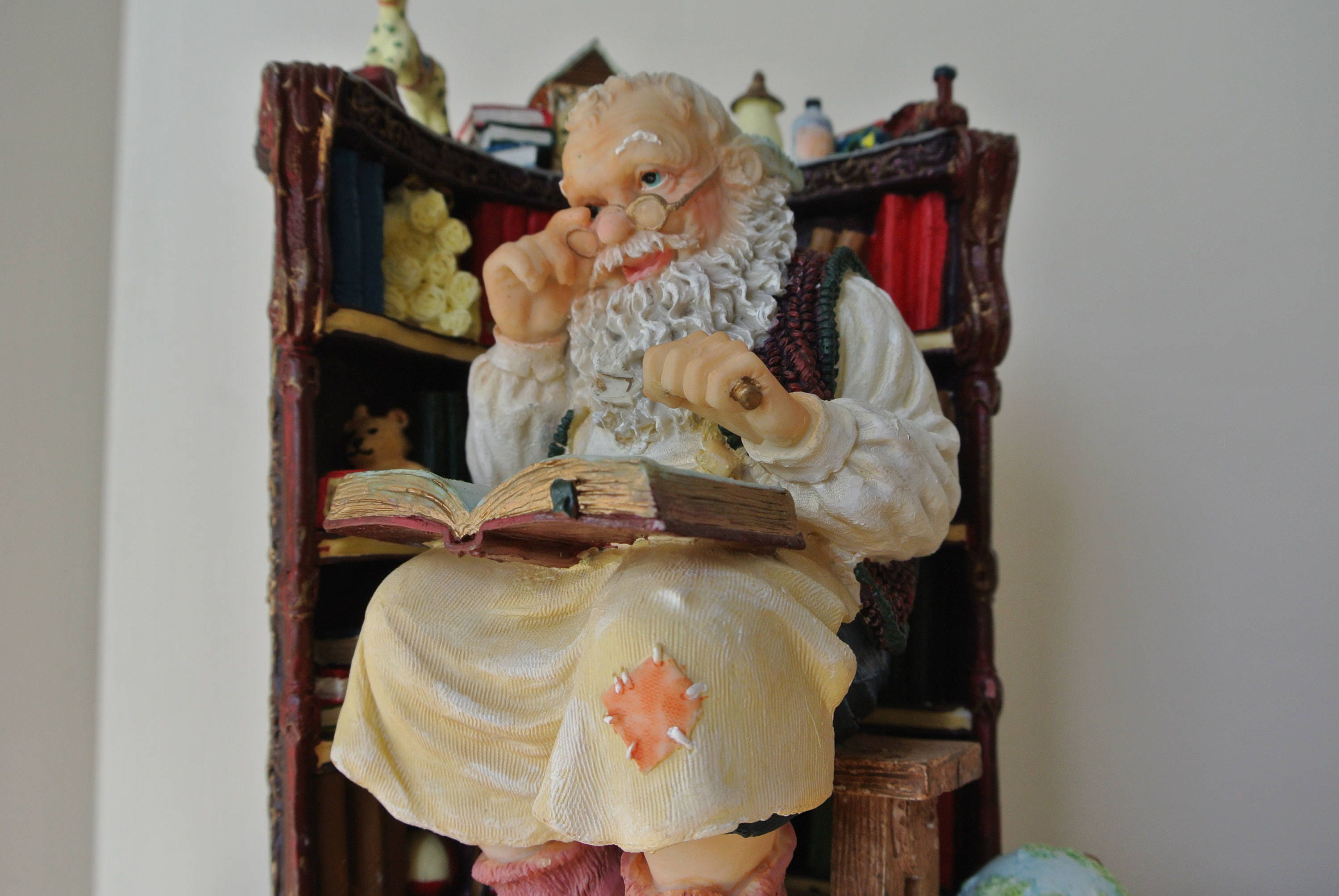 Père Noel Figurine Handmade Danson Décor Inc | Etsy Hong Kong