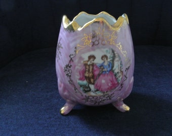 Ovo de porcelana - vaso - fabricado no Japão