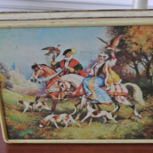 Blue Bird Metal Box - Harry Vincent Ltd - England - Vintage
