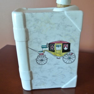 Bottle - Bottle -Porcelain - Bottle in the shape of a book