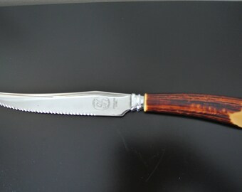 Knife - Glo Hill - Bakelite handle - stainless - Made in Canada