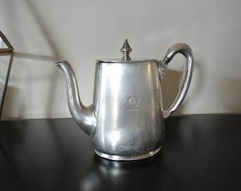 Teapot - Elkington plate - individual teapot - silver - E&Co silver
