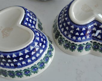 Juego de dos cuencos - Boleslawiec - Polonia