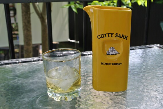 Pdm Pitcher Yellow Cutty Sark Scotch Whisky Collection Etsy
