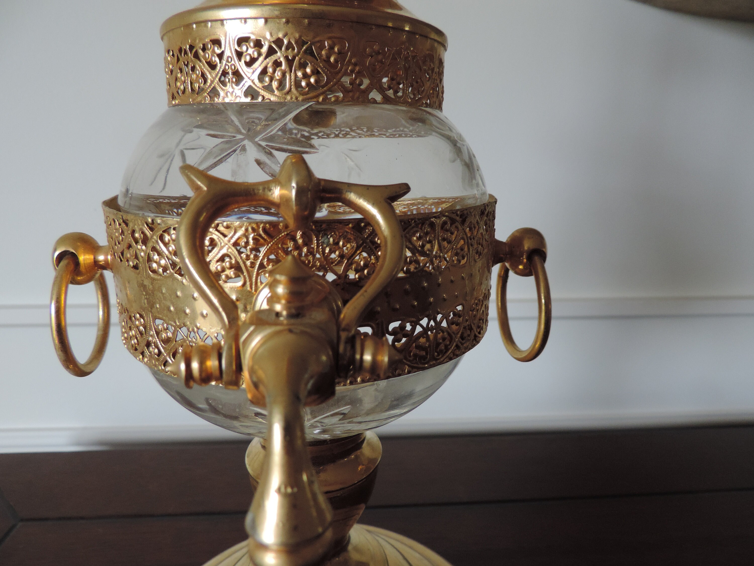 Shop RAYA Glass Electric Tea Maker, Large Glass Persian Electric Samovar