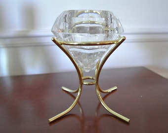 Candle holder - Candle holder - PartyLite - diamond shape on support