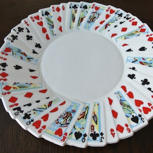 Playing Cards Porcelain Plates - Etsy Playing Cards Porcelain Plates - Etsy