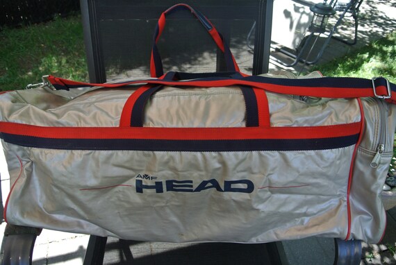 Grand Sac De Sport HEAD Urban Adventure – Vintage Années 90, Léger, Pour Week-end Et Voyage
