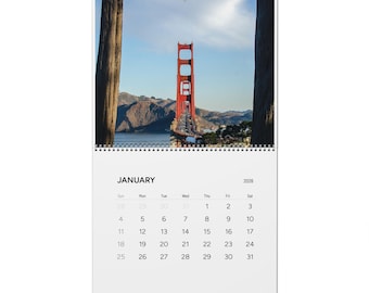 Golden Gate Bridge 2026 Wall Calendar | San Francisco Photography
