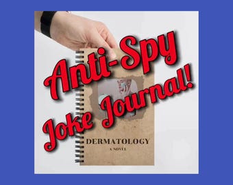 Joke Journal! Gift for Teenagers: “The Uninteresting Diary” - Trick people into giving you privacy! - Dermatology Book