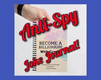 Joke Journal! Gift for Teenagers: “The Uninteresting Diary” - Trick people into giving you privacy! - Crypto Book