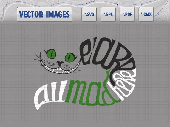 Raster File Cat Example Craft Supplies & Tools Drawing & Drafting eps pdf Cat vector graphic ...