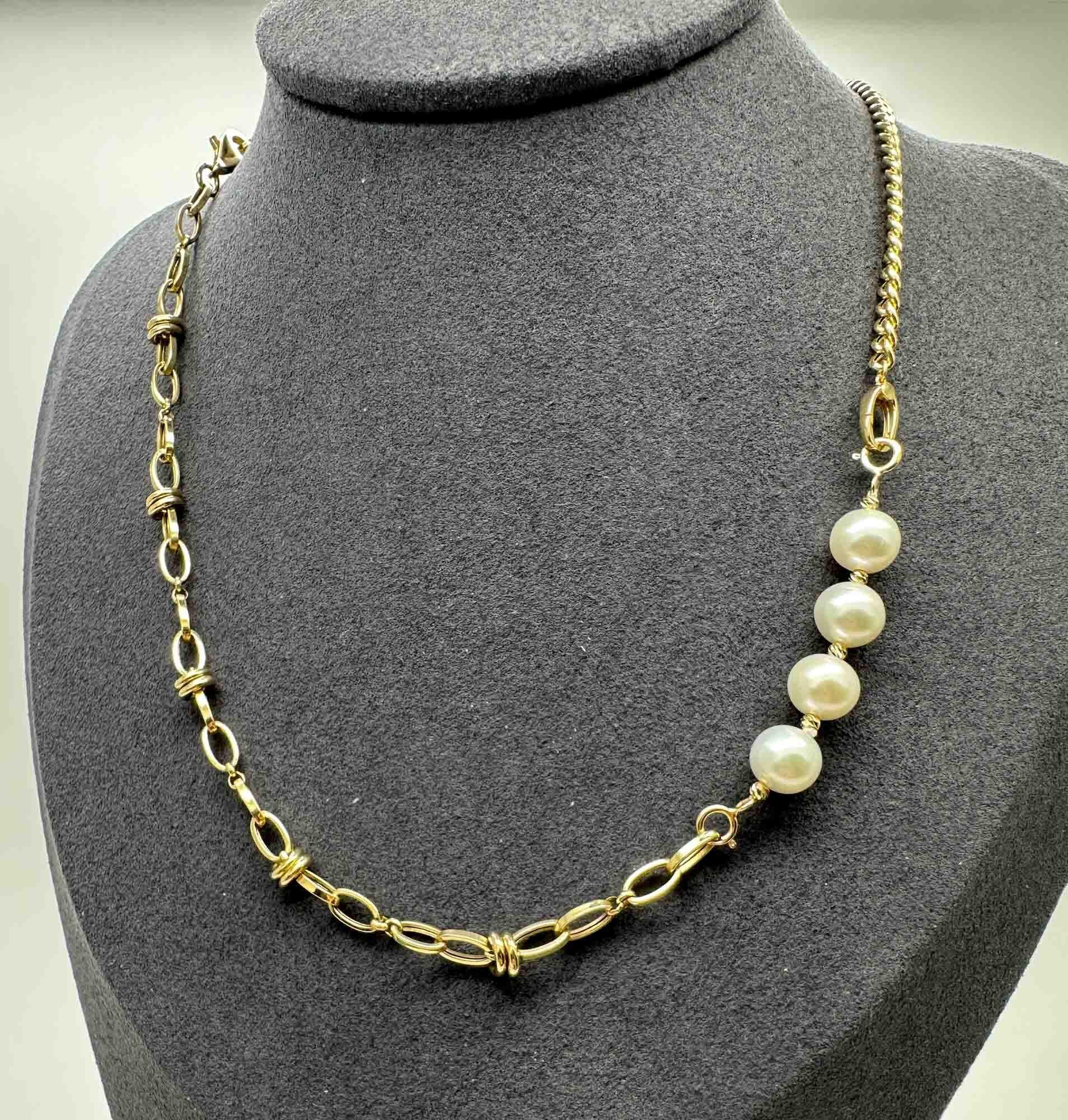 Bracciale Catana Con Perline Placcato Oro 18kt - Acciaio Inox, Regolabile 16+3cm, Delicato E Ipoallergenico