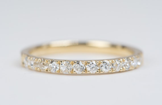 0.5ct Round Cut Diamond Milgrain Eternity Wedding Ring Band 14k Rose Gold Finish 0.5ct Round Cut Diamond Milgrain Eternity Wedding Ring Band 14k Rose Gold Finish