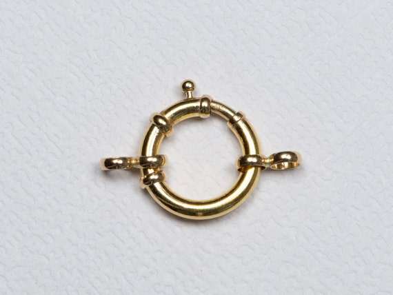 Round Push Charm Clasp / Extender - Garland Collection