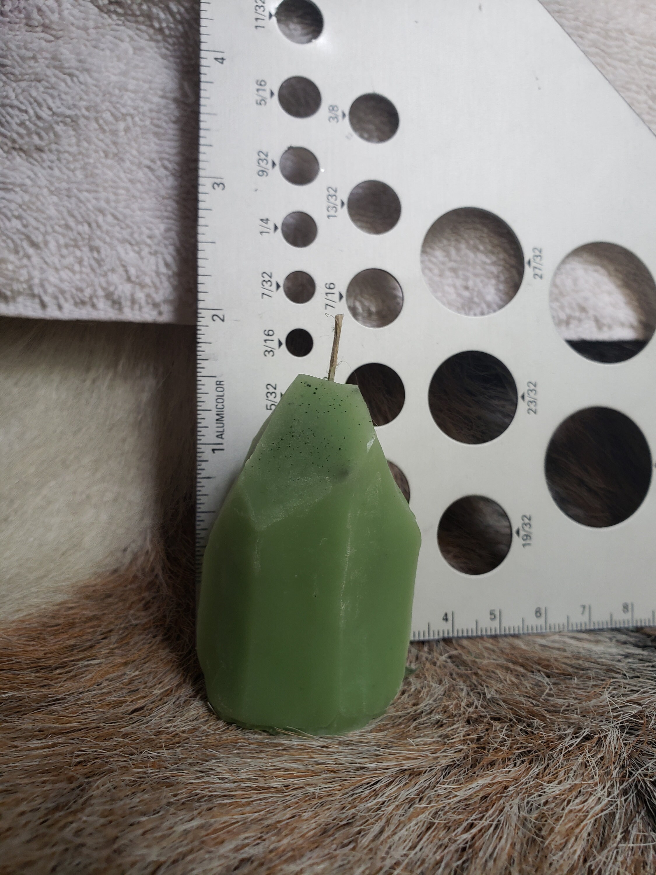 Crystal Candles Green Eucalyptus Etsy