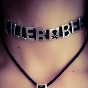Custom Name Choker Etsy Canada