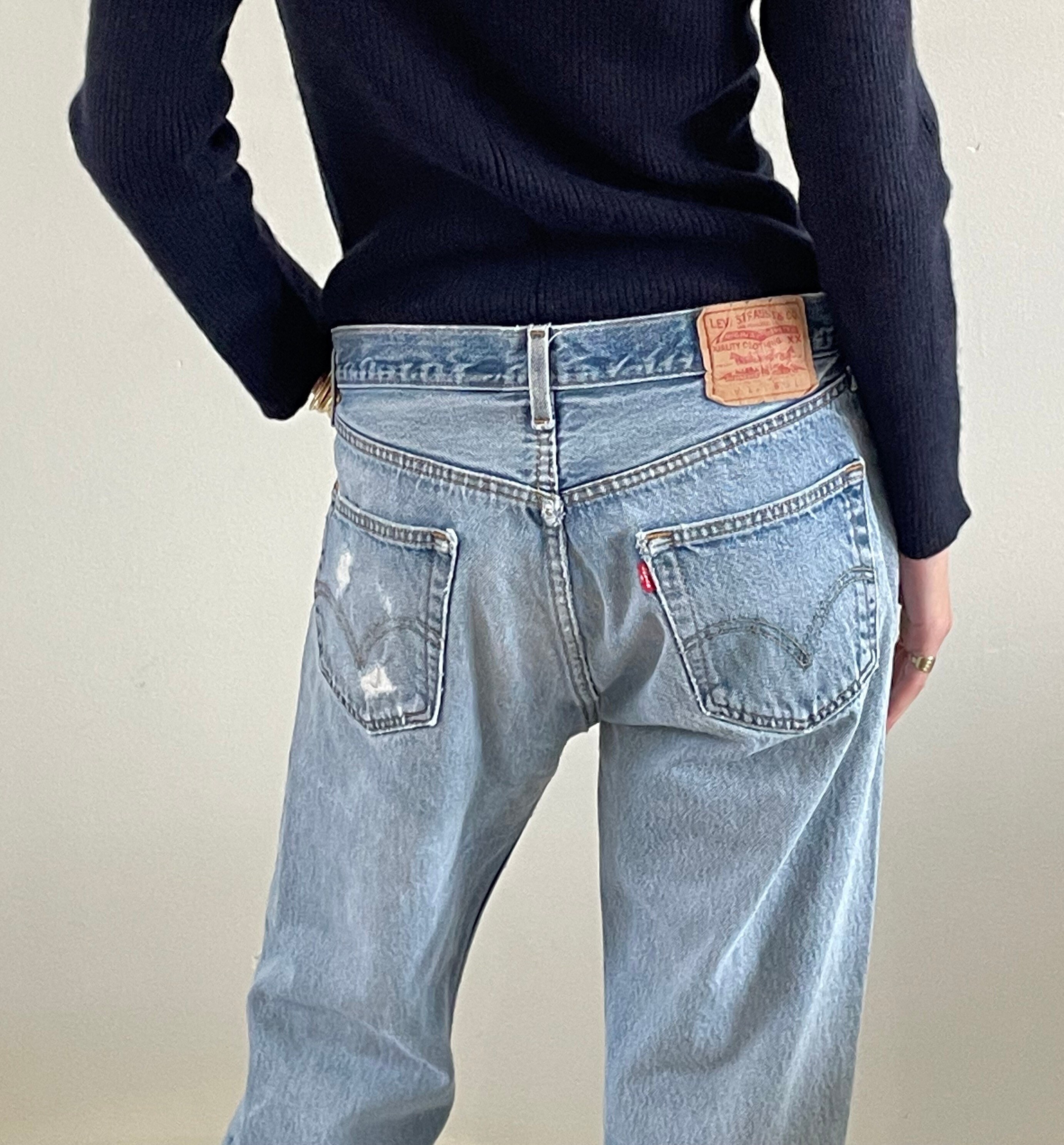 80s Levis 501 Faded Jeans / Vintage Light Wash Faded Soft Worn - Etsy  Finland