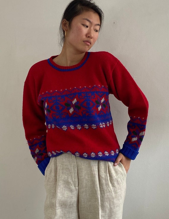 90s Ralph Lauren Fair Isle Sweater 