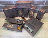 Groomsmen proposal box - will you be my groomsman, Best man proposal, bachelor party, Father of bride gift, Cigar gift box, Keepsake box