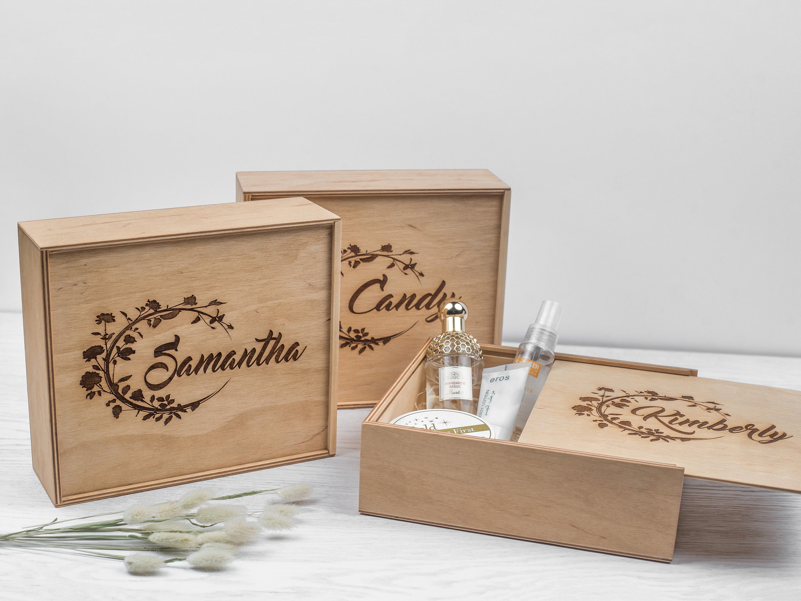 Bridesmaid Gift Box Personalized, Maid of Honor Proposal Gift Idea ...