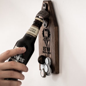 Fake Beer Bottle Opener Magnet  Kitchen Novelty at Friends NYC