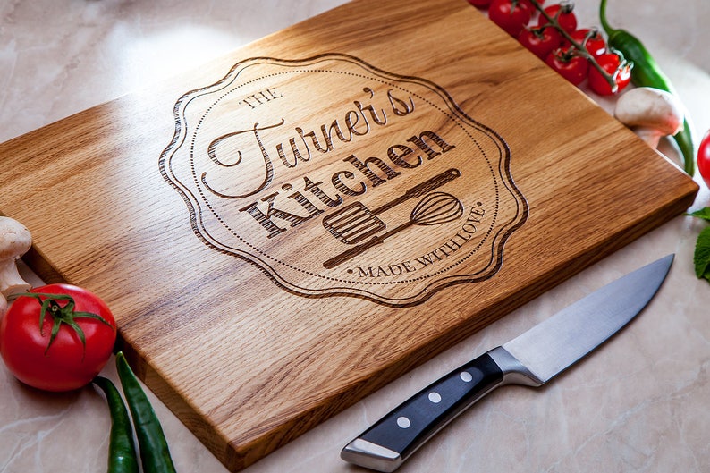 Custom Cutting Board Cooking Gift for Mom Christmas Gift Fo Etsy