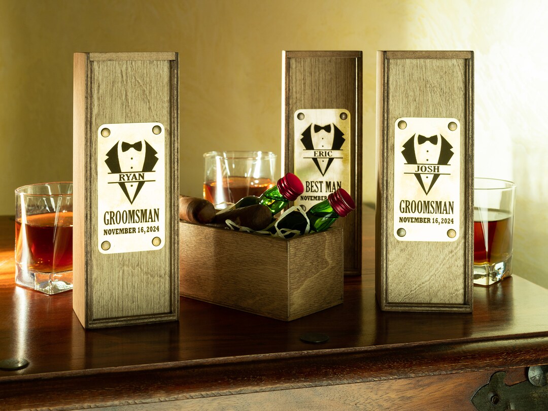 Best Man Gift Box for Best Man Proposal Gift for Best Man Wedding Party ...