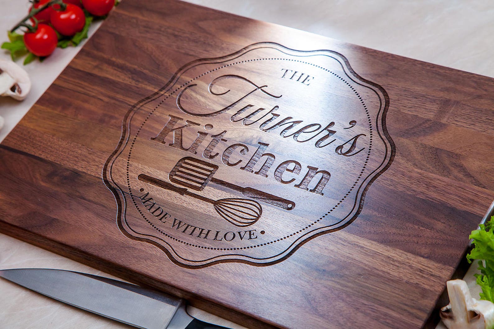 Personalized cutting board Mothers Day gift mom gift Etsy