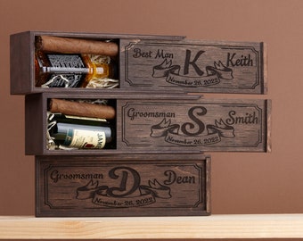 Ides de regalos personalizados para padrinos de boda, caja de propuestas para regalos del día de la boda, ¿Serás mi padrino de boda, regalos de boda para padrinos de boda, regalo de padrino?