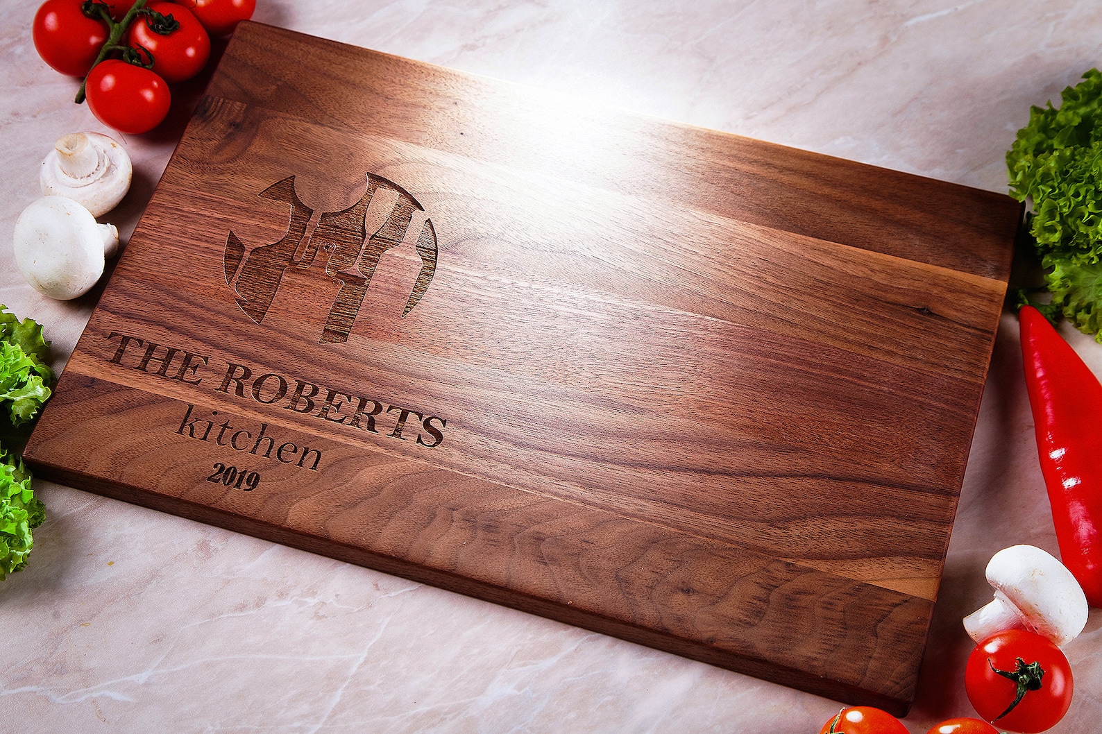 Personalized Cutting Board Kitchen Decor Housewarming Gift Etsy