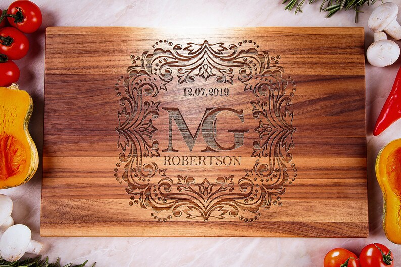 Personalized Cutting Board Kitchen Decor Housewarming Gift ...