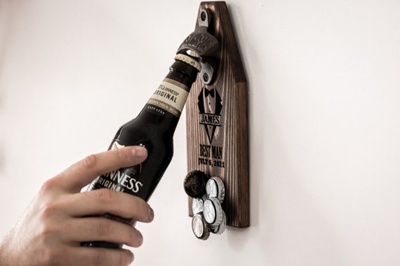 Ouvre Bouteille De Bière Créatif Magnétique Automatique Ouvre