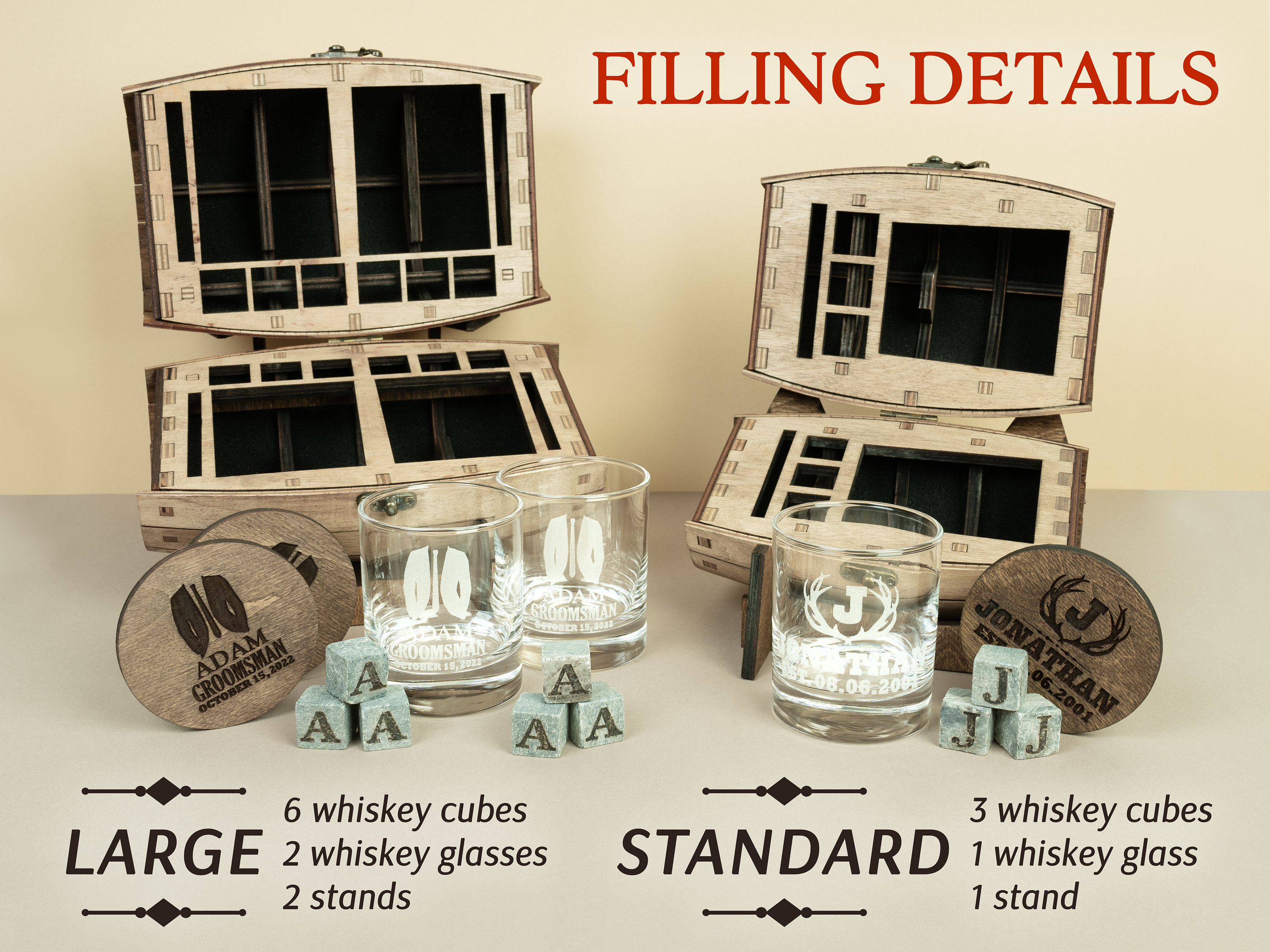 Bomboniere Personalizzate Bicchieri Da Shot Logo Inciso - Foto 1