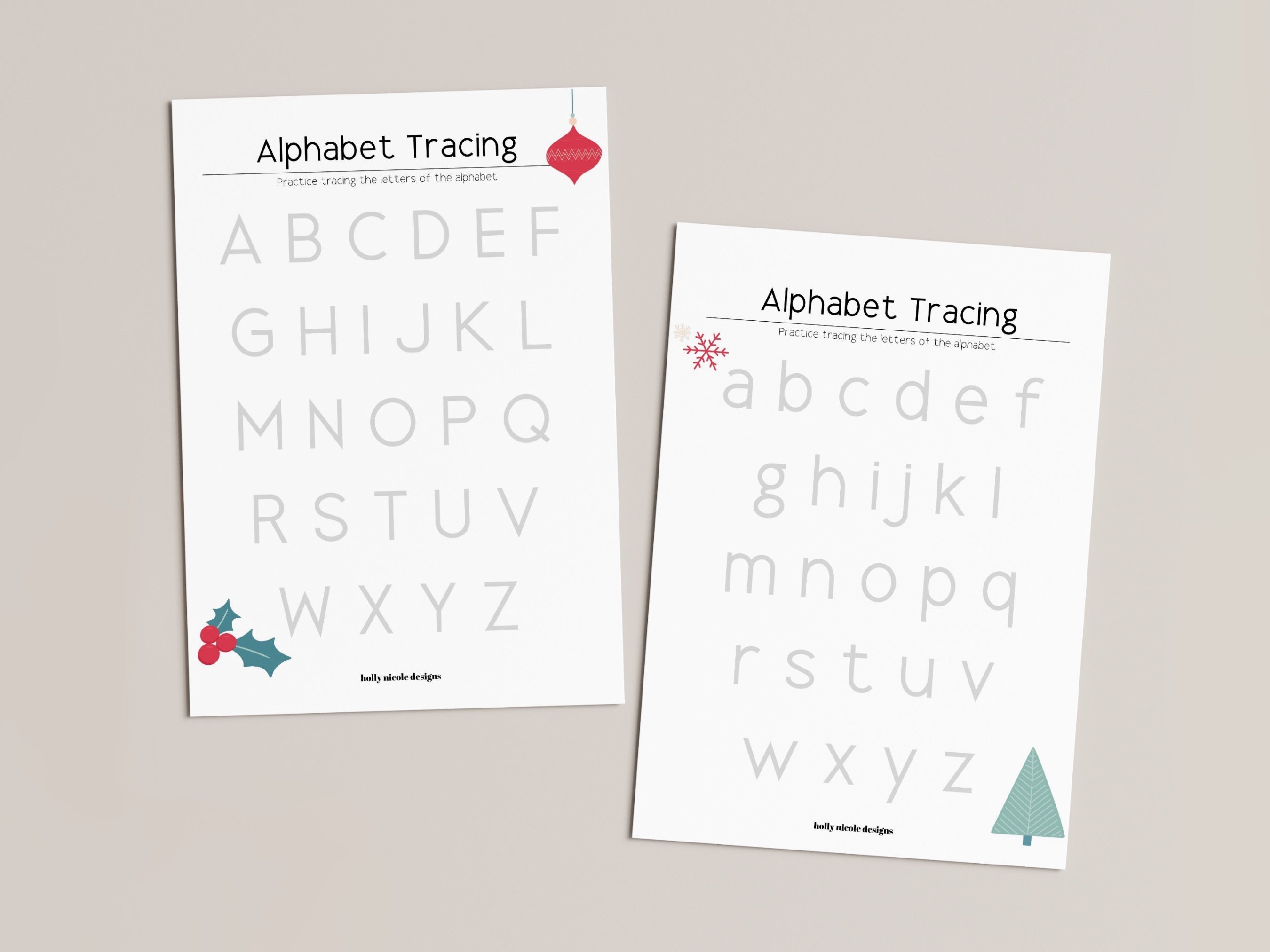 Holiday Printable Activity Bundle - Etsy