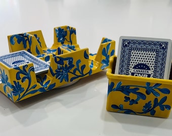Two Deck Card Spinner and extra Deck holder