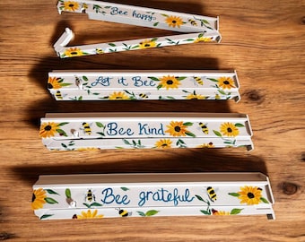 Mahjong  racks with pushers Hand Painted ( design with me )