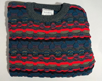 VTG Australia Koolaroo Pure Wool Sweater Size Large