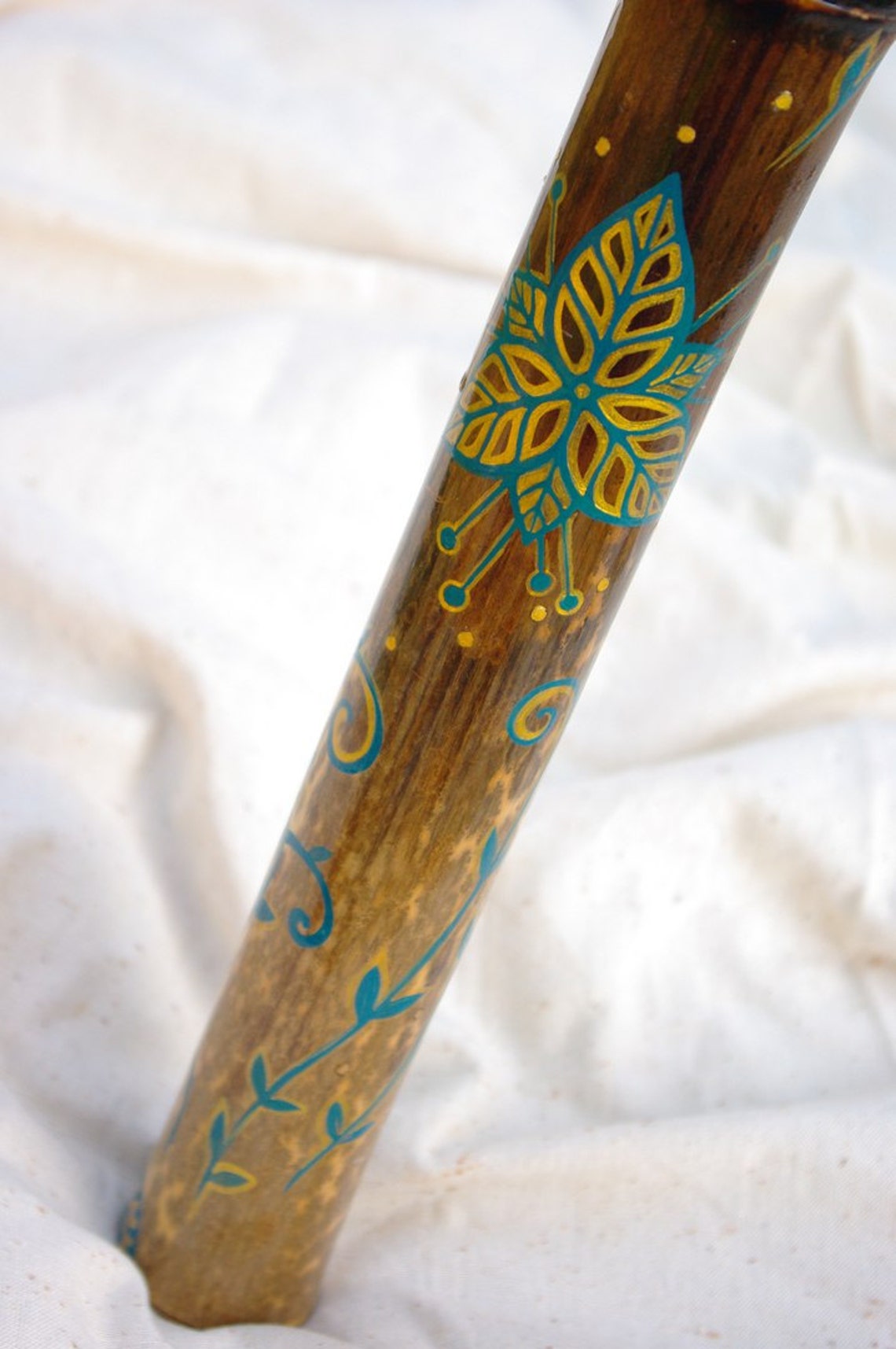 Bamboo rain stick wooden stick paint art rain stick Etsy
