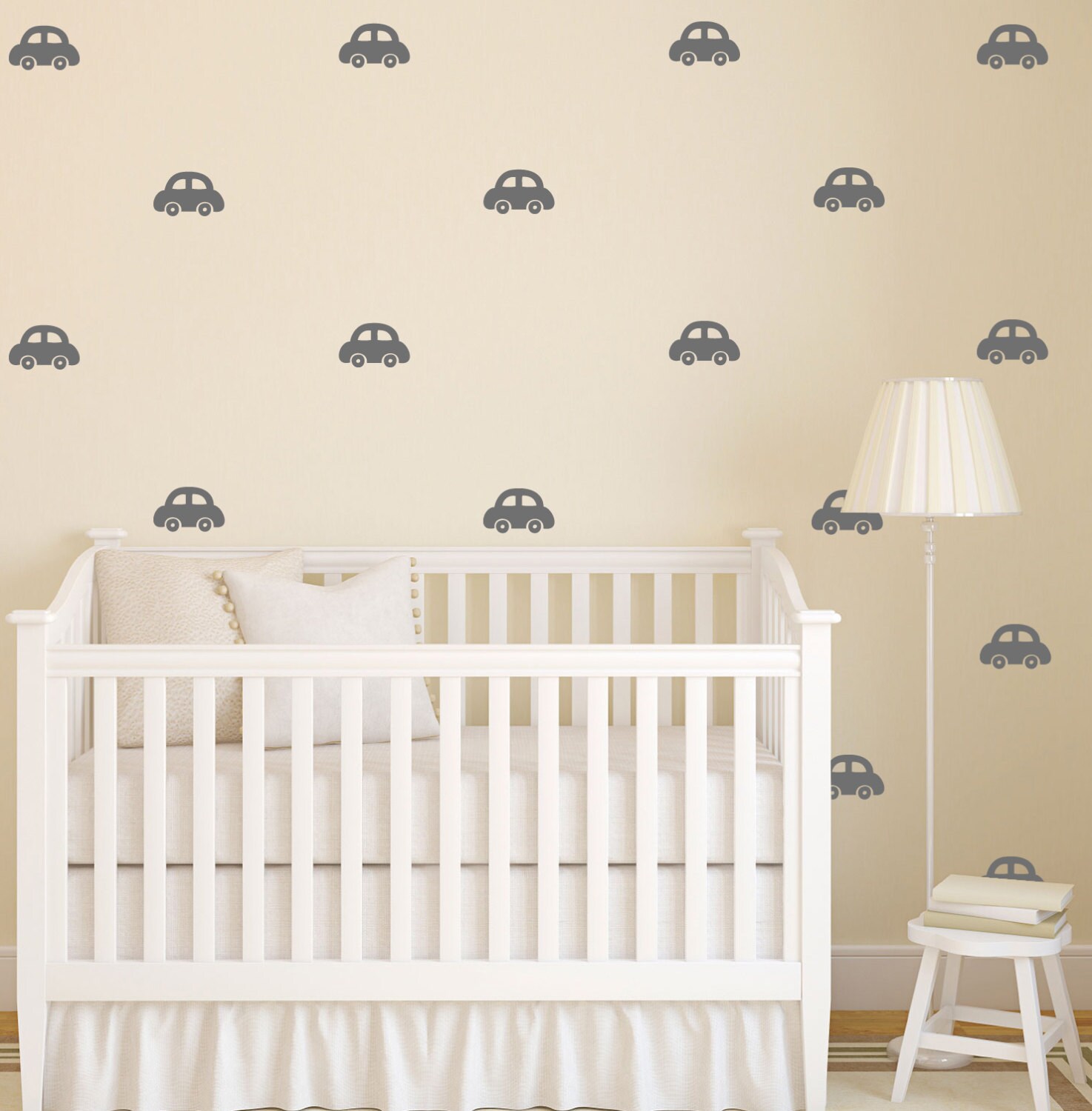 Car Wall Sticker Set of 72 Decals Car Wall Decal Car Etsy