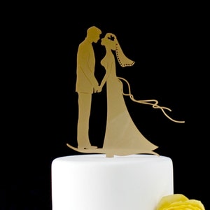 Wedding Cake Topper Modern Elegant Cake Topper Cake Topper Etsy
