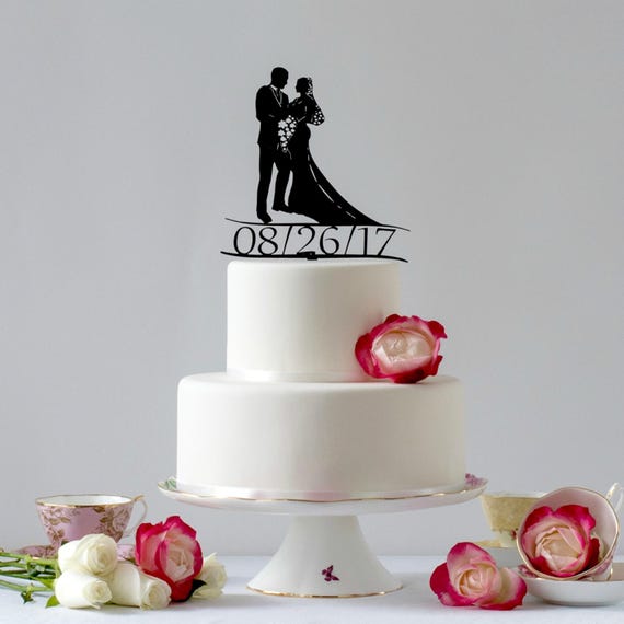 custom cake topper modern