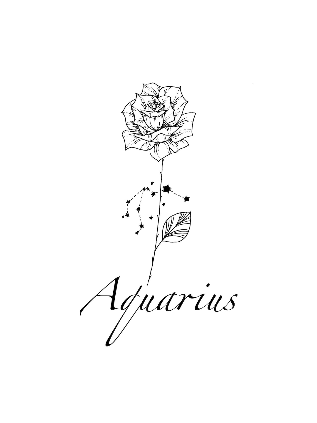 15 Awesome Aquarius Tattoo Designs And Ideas To Try | Aquarius tattoo,  Aquarius symbol tattoo, Mermaid tattoos