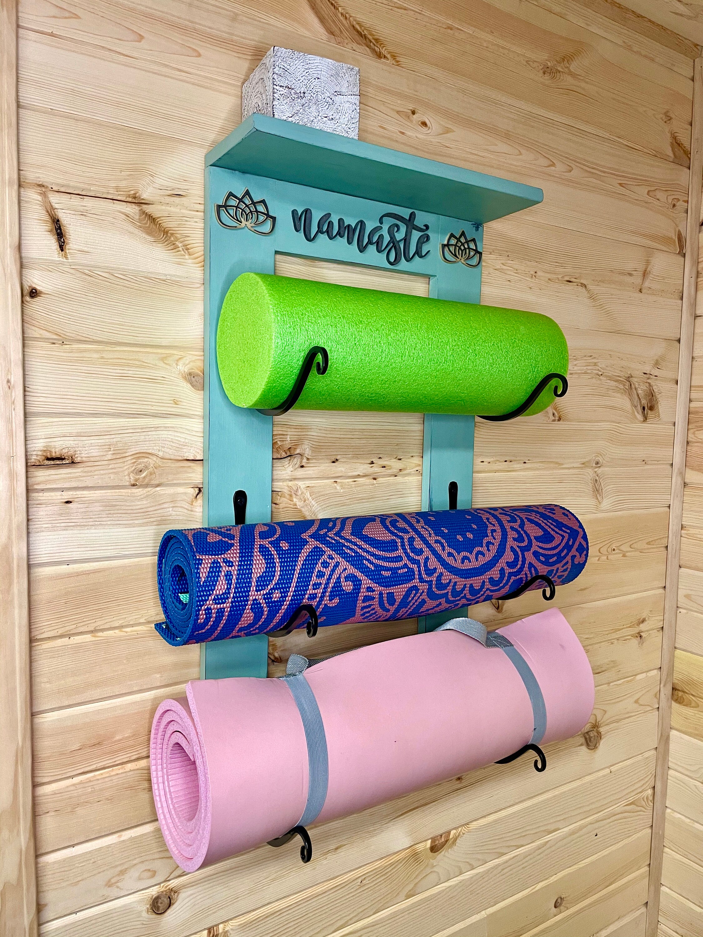 Personalized Yoga Mat Holder/rack Etsy